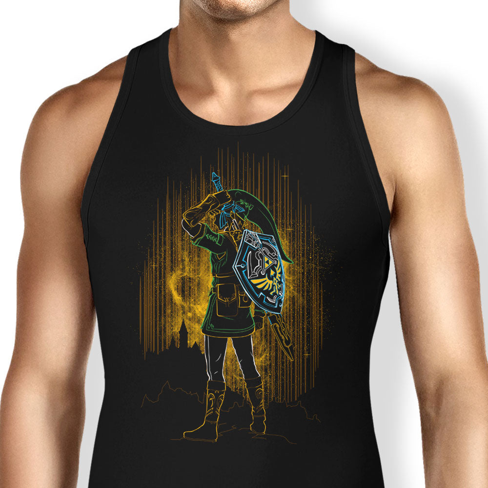 Shadow of the Courage Tank Top - Adult & Kids T-Shirts, Sweatshirts & Hoodies apparel design preview 1
