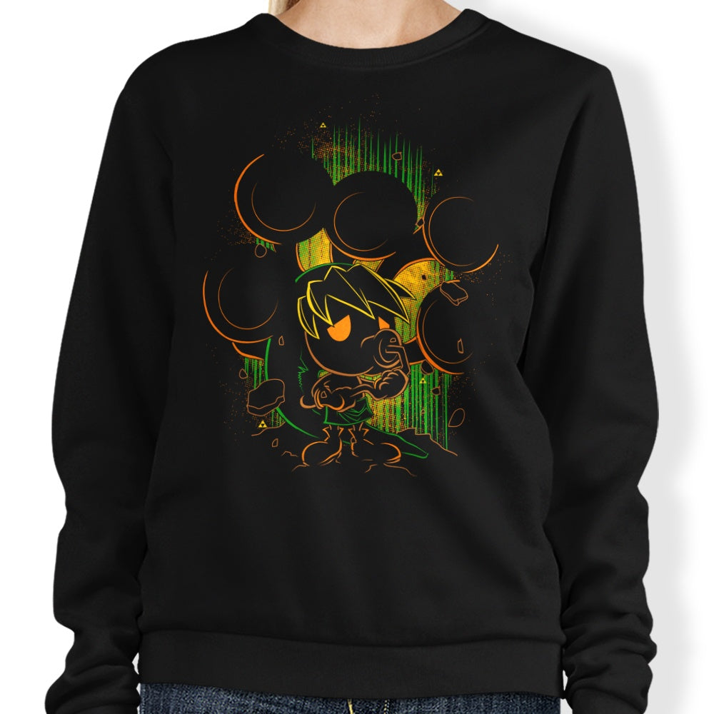 Shadow of the Deku - Adult & Kids T-Shirts, Sweatshirts & Hoodies apparel design preview 1
