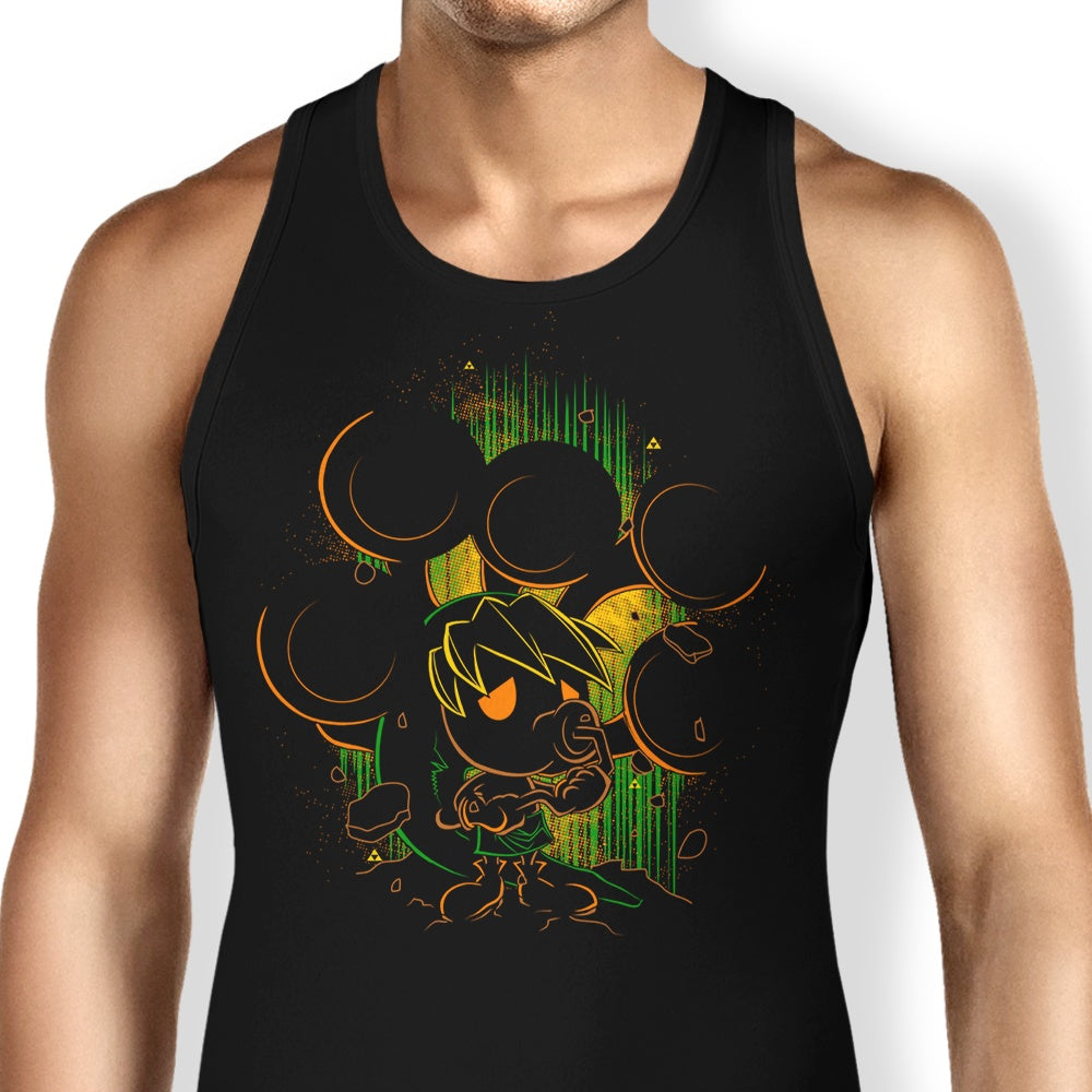 Shadow of the Deku Tank Top - Adult & Kids T-Shirts, Sweatshirts & Hoodies apparel design preview 1