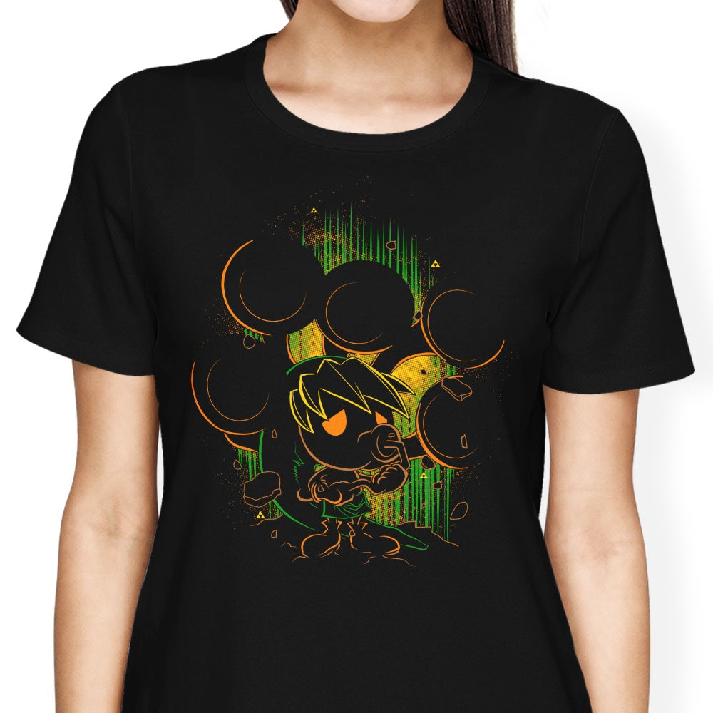Shadow of the Deku Women's Apparel - Adult & Kids T-Shirts, Sweatshirts & Hoodies apparel design preview 2