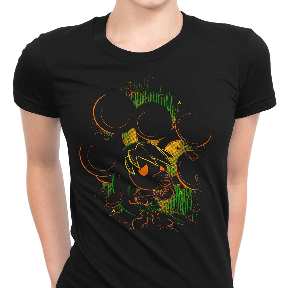 Shadow of the Deku Women's Apparel - Adult & Kids T-Shirts, Sweatshirts & Hoodies apparel design preview 1