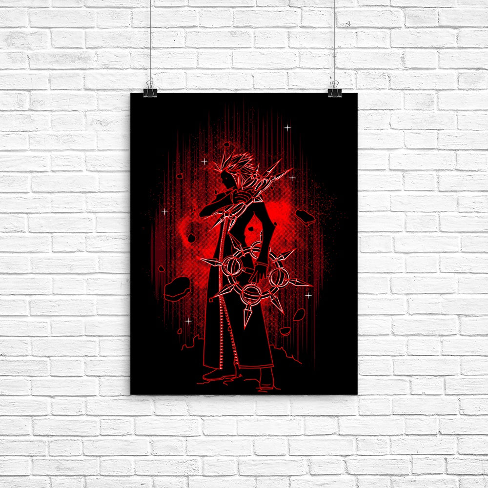 Shadow of the Flames Poster - Adult & Kids T-Shirts, Sweatshirts & Hoodies apparel design preview 1