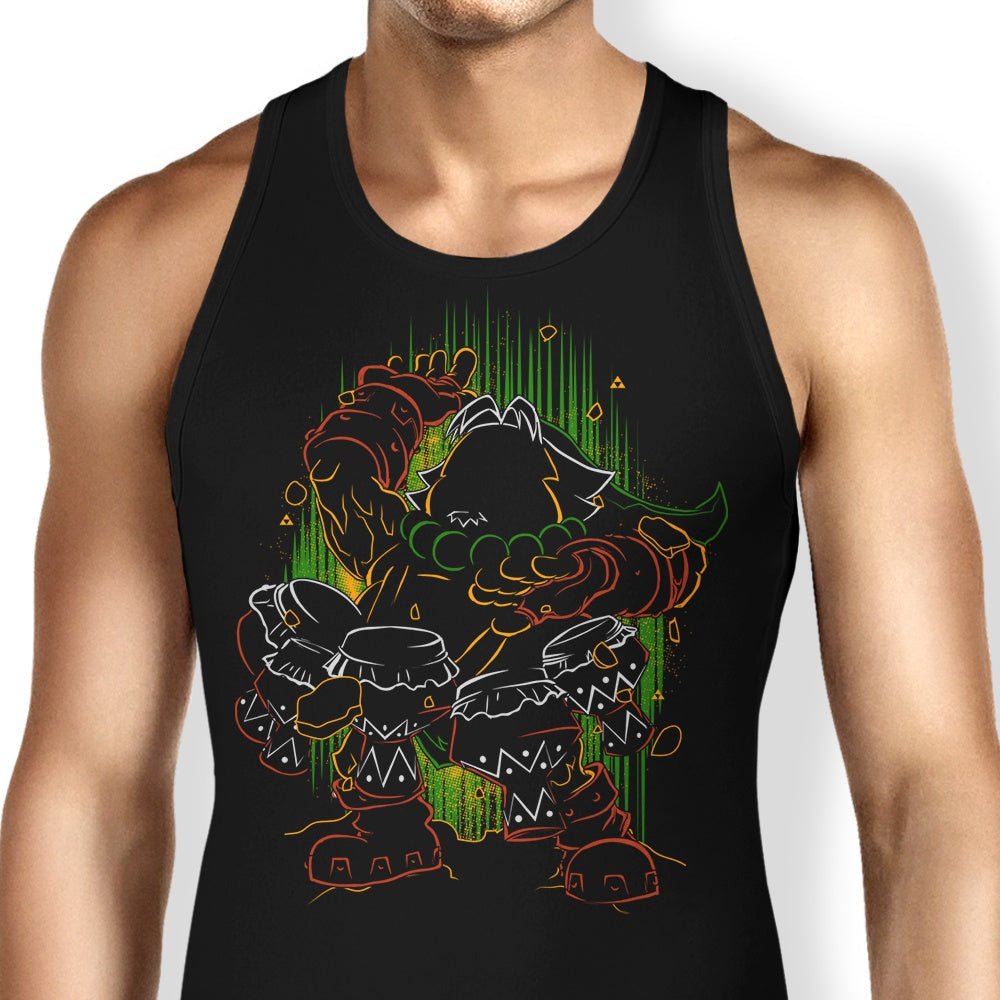 Shadow of the Goron Tank Top - Adult & Kids T-Shirts, Sweatshirts & Hoodies apparel design preview 1