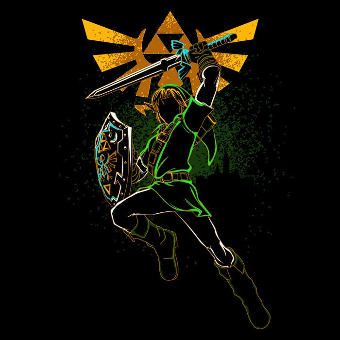 Shadow of the Hero Tank Top - Adult & Kids T-Shirts, Sweatshirts & Hoodies apparel design preview 2