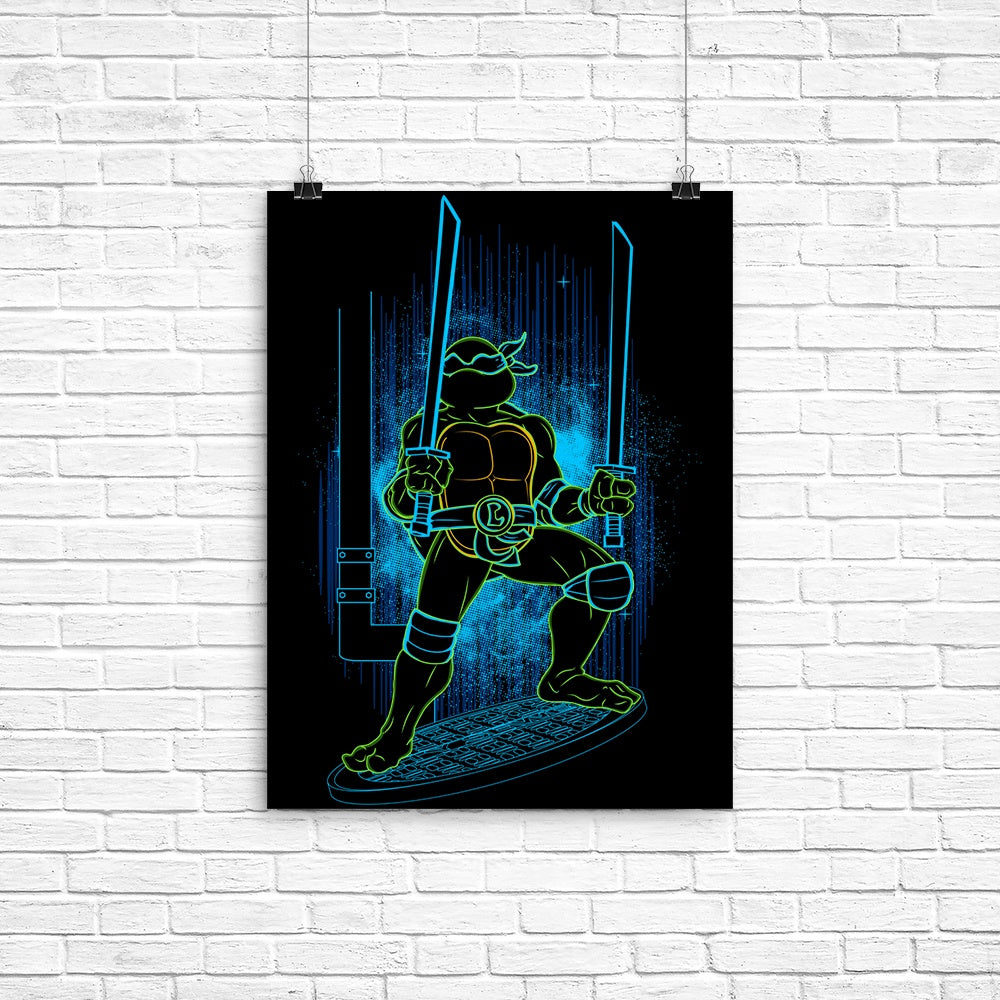 Shadow of the Katanas Poster - Adult & Kids T-Shirts, Sweatshirts & Hoodies apparel design preview 1