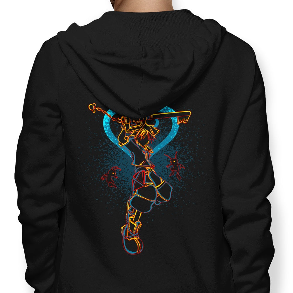 Shadow of the Keyblade - Adult & Kids T-Shirts, Sweatshirts & Hoodies apparel design preview 1