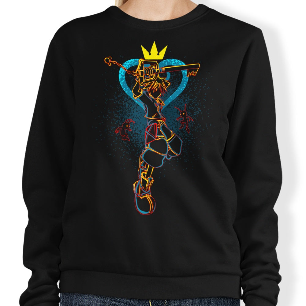 Shadow of the Keyblade - Adult & Kids T-Shirts, Sweatshirts & Hoodies apparel design preview 1