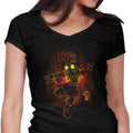 Shadow of the Mask Women's V-Neck - Adult & Kids T-Shirts, Sweatshirts & Hoodies apparel design preview 1