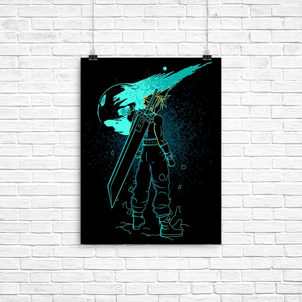 Shadow of the Meteor Poster - Adult & Kids T-Shirts, Sweatshirts & Hoodies apparel design preview 1