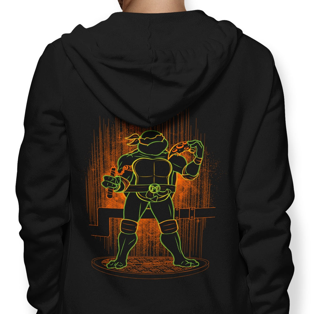 Shadow of the Nunchaku - Adult & Kids T-Shirts, Sweatshirts & Hoodies apparel design preview 1