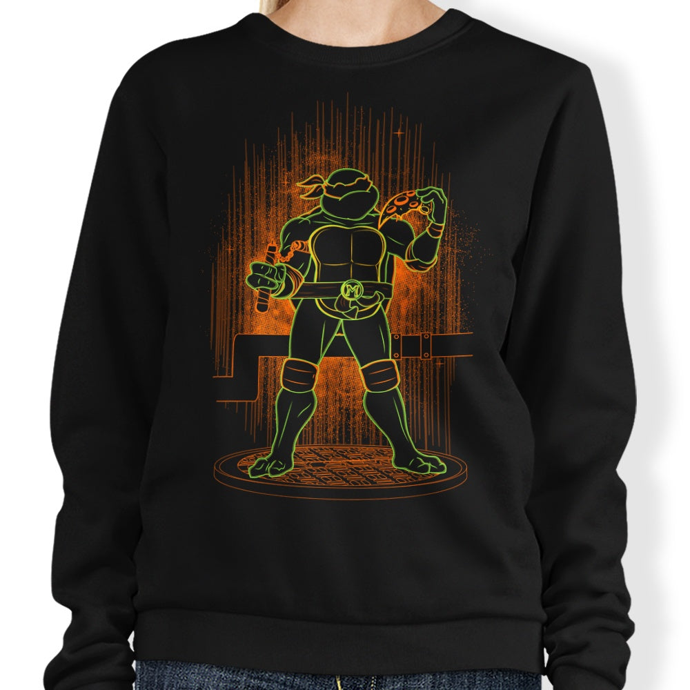 Shadow of the Nunchaku - Adult & Kids T-Shirts, Sweatshirts & Hoodies apparel design preview 1