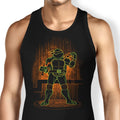 Shadow of the Nunchaku Tank Top - Adult & Kids T-Shirts, Sweatshirts & Hoodies apparel design preview 1