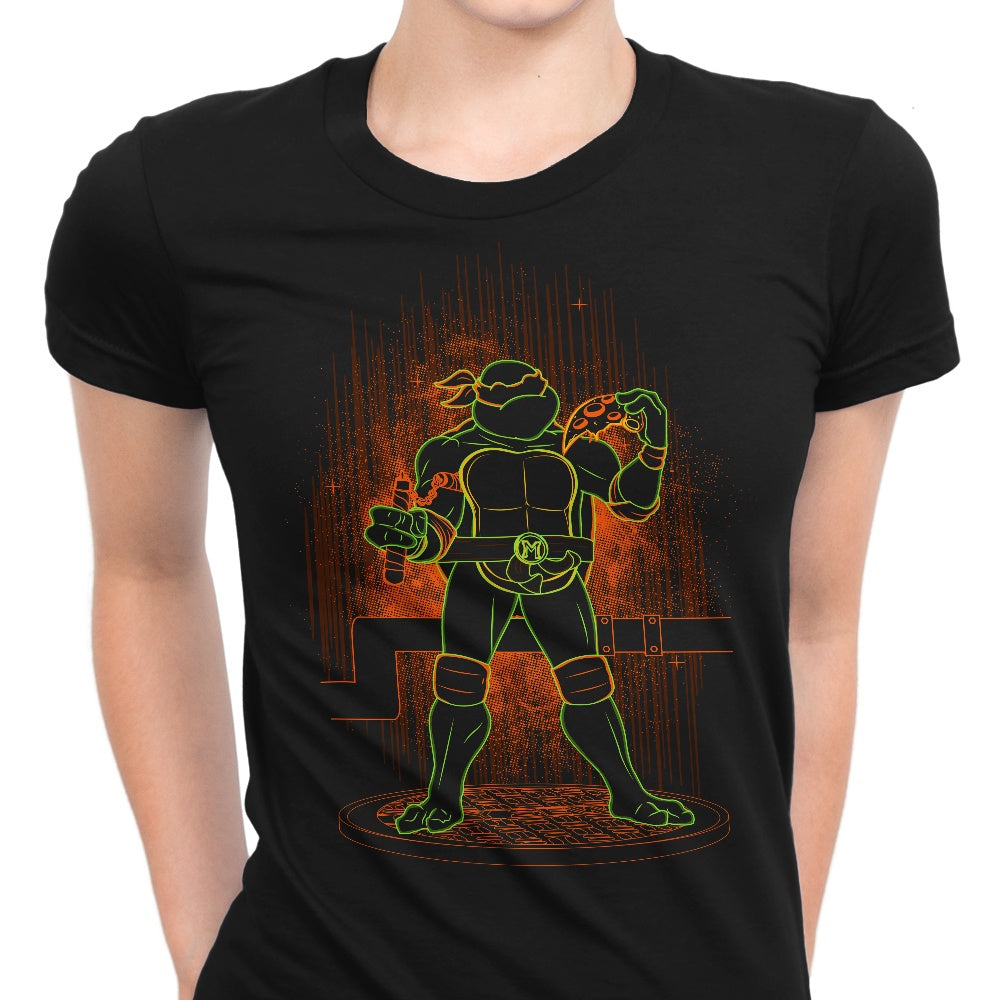 Shadow of the Nunchaku Women's Apparel - Adult & Kids T-Shirts, Sweatshirts & Hoodies apparel design preview 1