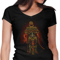Shadow of the Power Women's V-Neck - Adult & Kids T-Shirts, Sweatshirts & Hoodies apparel design preview 1