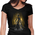 Shadow of the Wisdom Women's V-Neck - Adult & Kids T-Shirts, Sweatshirts & Hoodies apparel design preview 1