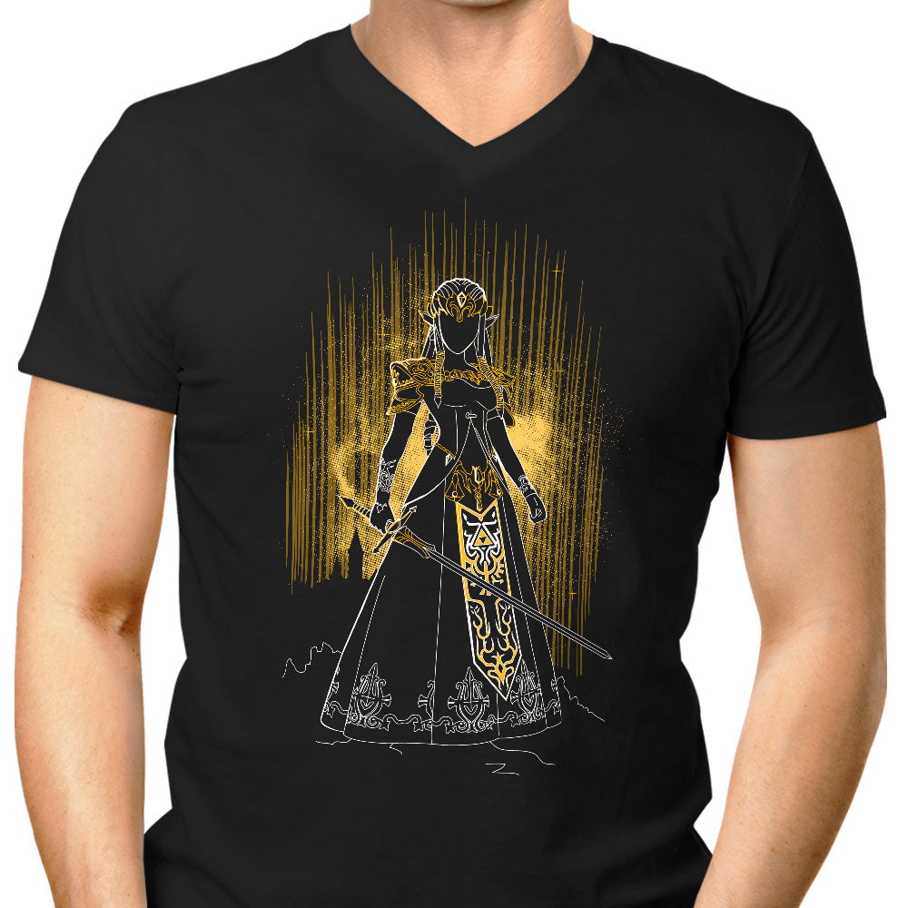 Shadow of the Wisdom Men's V-Neck - Adult & Kids T-Shirts, Sweatshirts & Hoodies apparel design preview 1