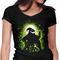 Shadow on the Moon Women's V-Neck - Adult & Kids T-Shirts, Sweatshirts & Hoodies apparel design preview 1