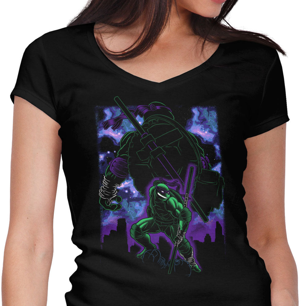 Shadowed Intelligence Women's V-Neck - Adult & Kids T-Shirts, Sweatshirts & Hoodies apparel design preview 1