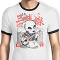 Shamisen Barker Ringer - Adult & Kids T-Shirts, Sweatshirts & Hoodies apparel design preview 1