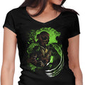 Shapeshifting Wood Elf Women's V-Neck - Adult & Kids T-Shirts, Sweatshirts & Hoodies apparel design preview 1