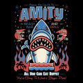 Shark Tiki Coasters - Adult & Kids T-Shirts, Sweatshirts & Hoodies apparel design preview 1