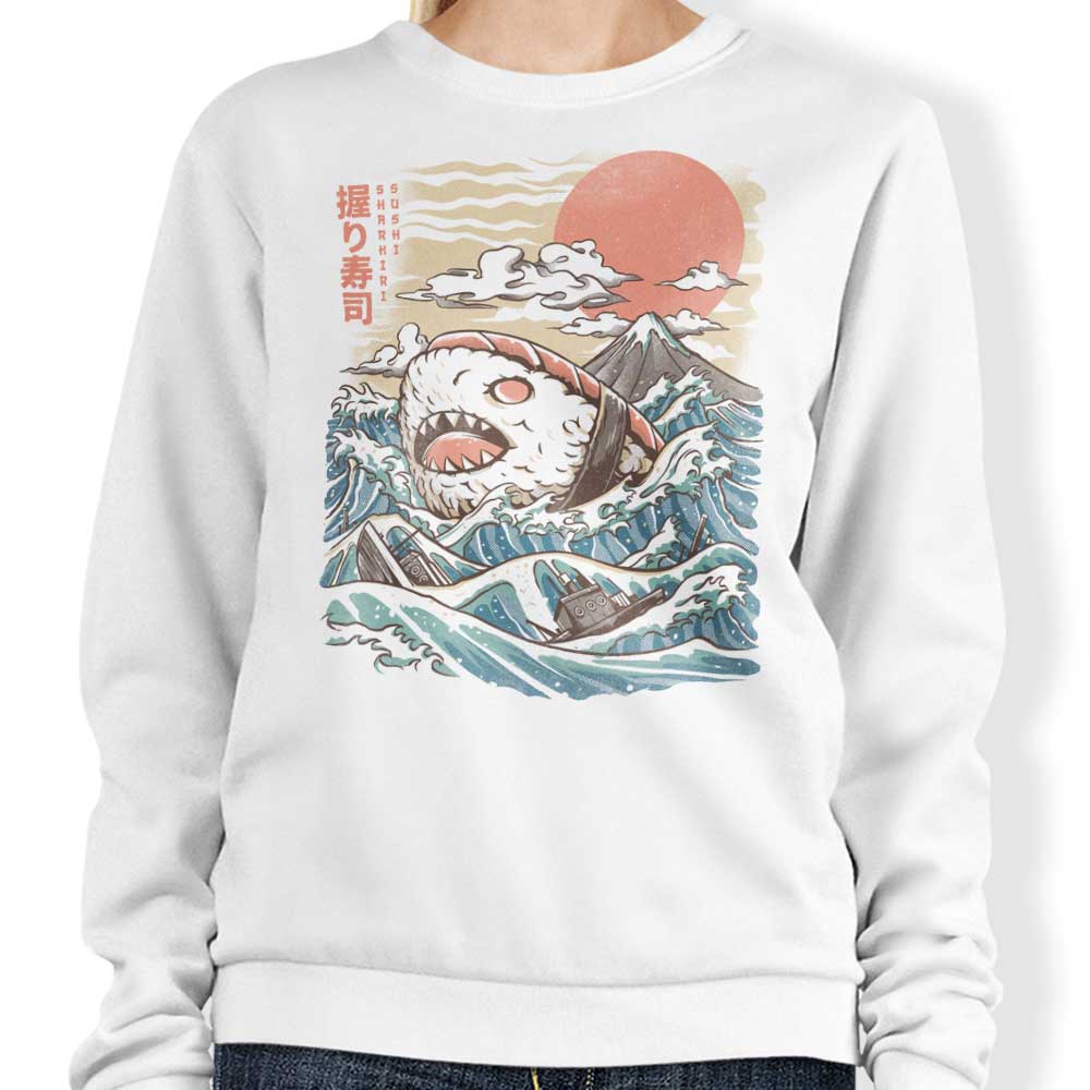 Sharkiri Sushi - Adult & Kids T-Shirts, Sweatshirts & Hoodies apparel design preview 1