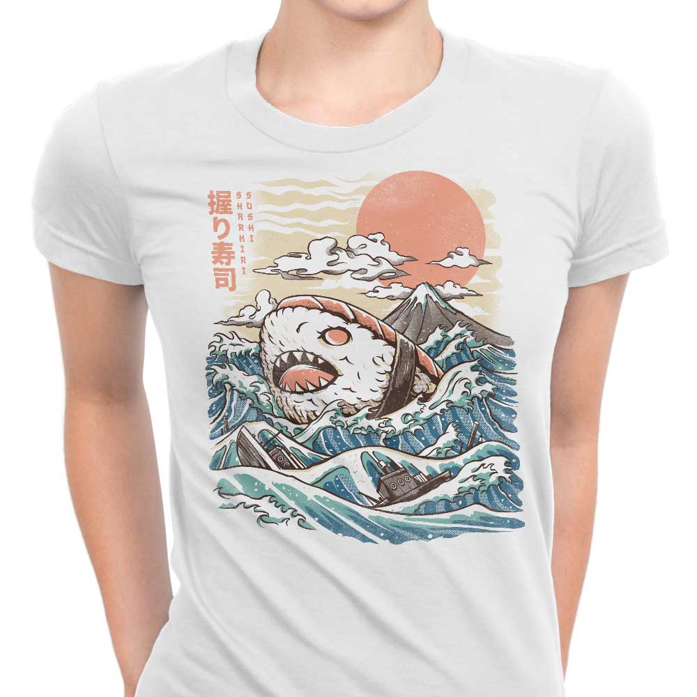 Sharkiri Sushi Women's Apparel - Adult & Kids T-Shirts, Sweatshirts & Hoodies apparel design preview 1