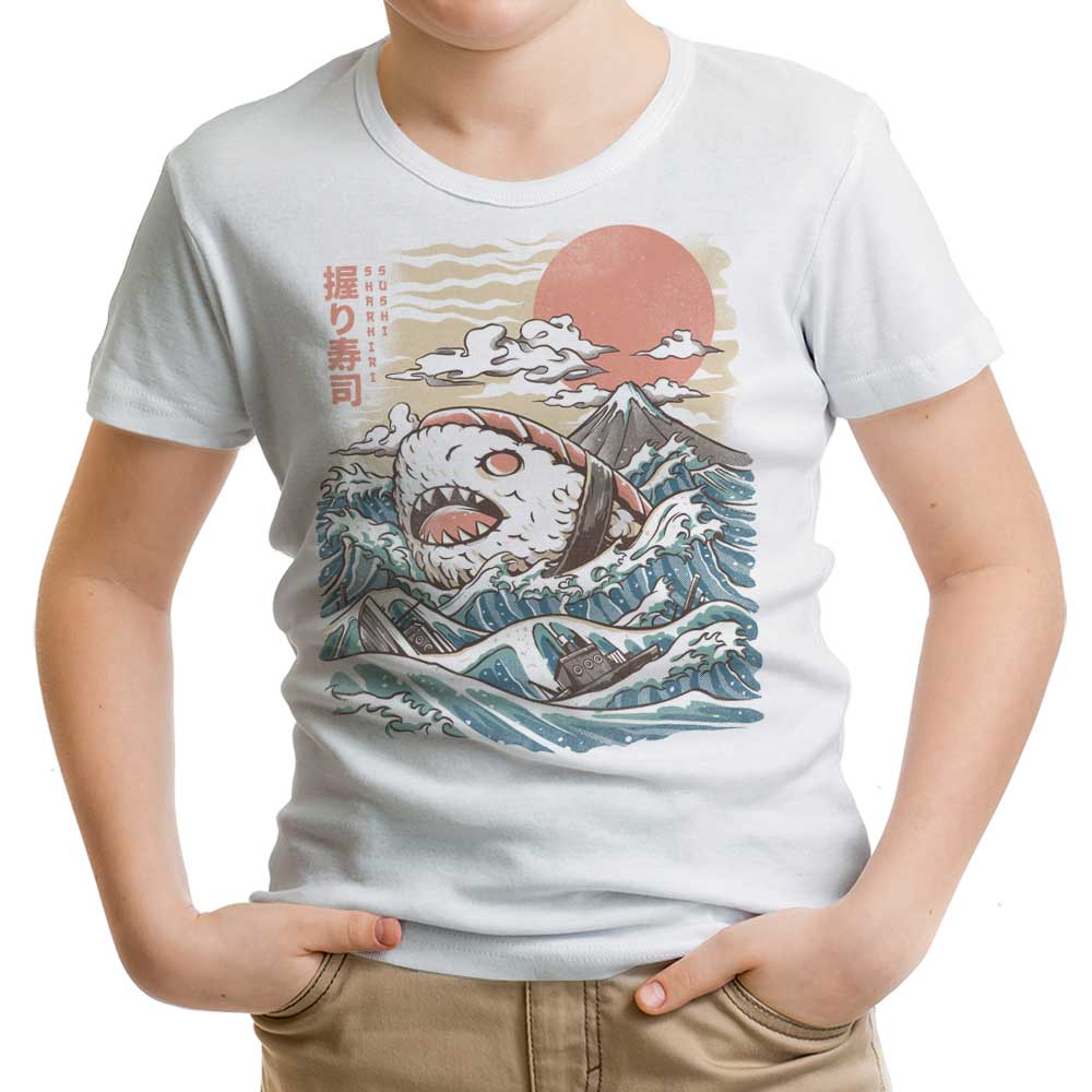 Sharkiri Sushi Youth Apparel - Adult & Kids T-Shirts, Sweatshirts & Hoodies apparel design preview 1
