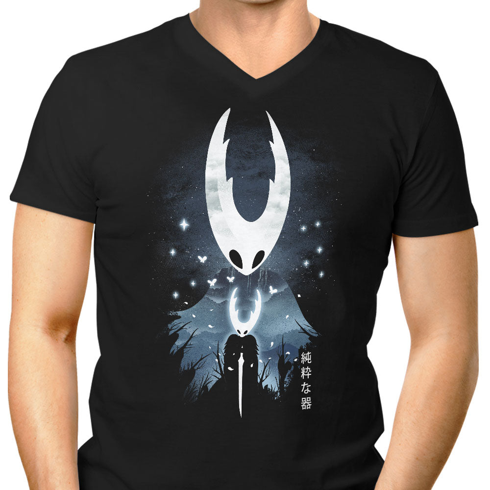 Shattered Crown Men's V-Neck - Adult & Kids T-Shirts, Sweatshirts & Hoodies apparel design preview 1