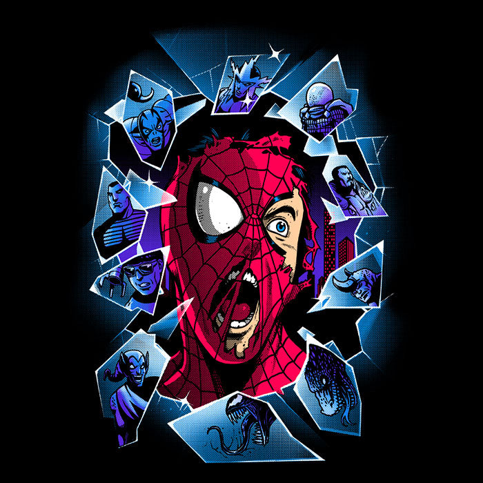 Shattered Spider - Adult & Kids T-Shirts, Sweatshirts & Hoodies apparel design preview 2