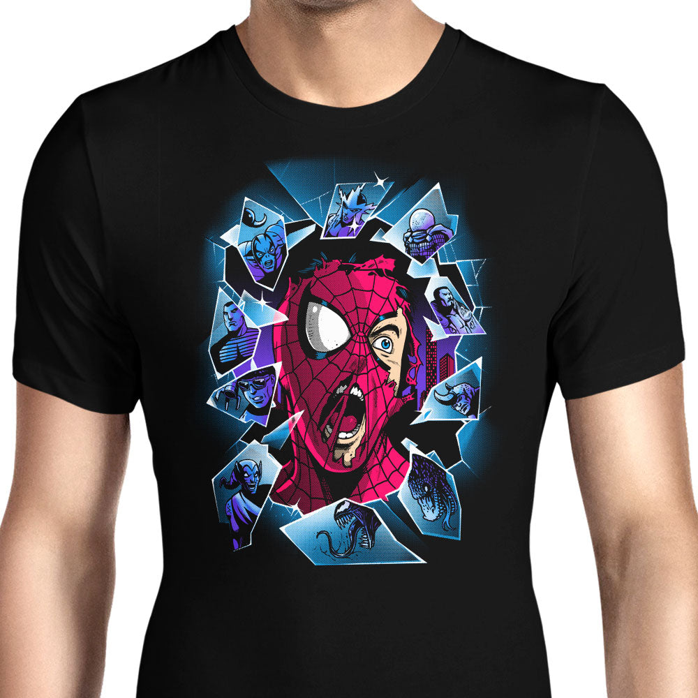 Shattered Spider Men's Apparel - Adult & Kids T-Shirts, Sweatshirts & Hoodies apparel design preview 1