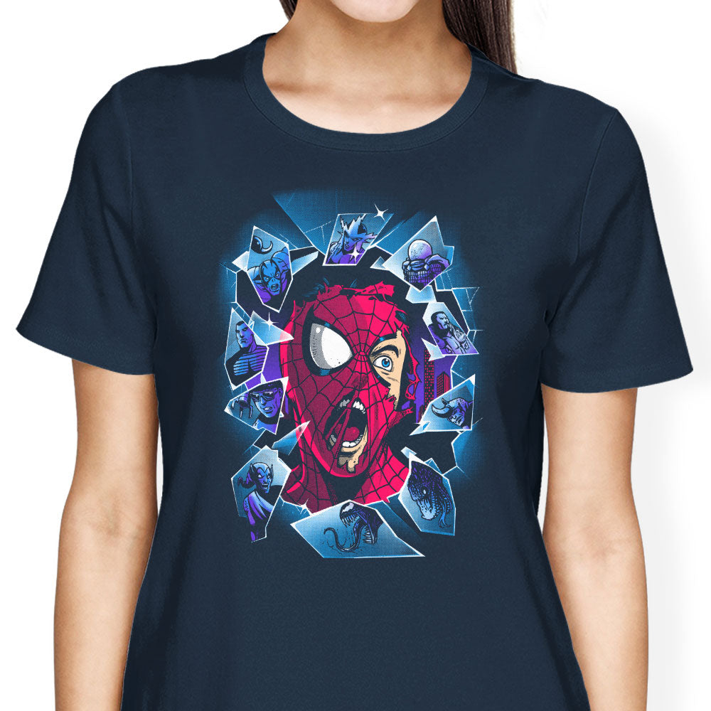 Shattered Spider Women's Apparel - Adult & Kids T-Shirts, Sweatshirts & Hoodies apparel design preview 2