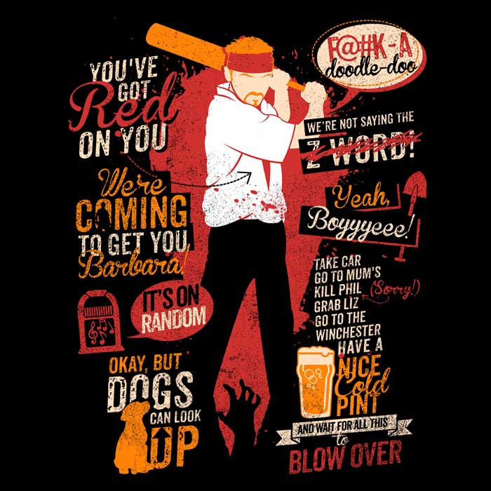 Shaun Quotes Men's Apparel - Adult & Kids T-Shirts, Sweatshirts & Hoodies apparel design preview 2