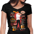 Shaun Quotes Women's V-Neck - Adult & Kids T-Shirts, Sweatshirts & Hoodies apparel design preview 1