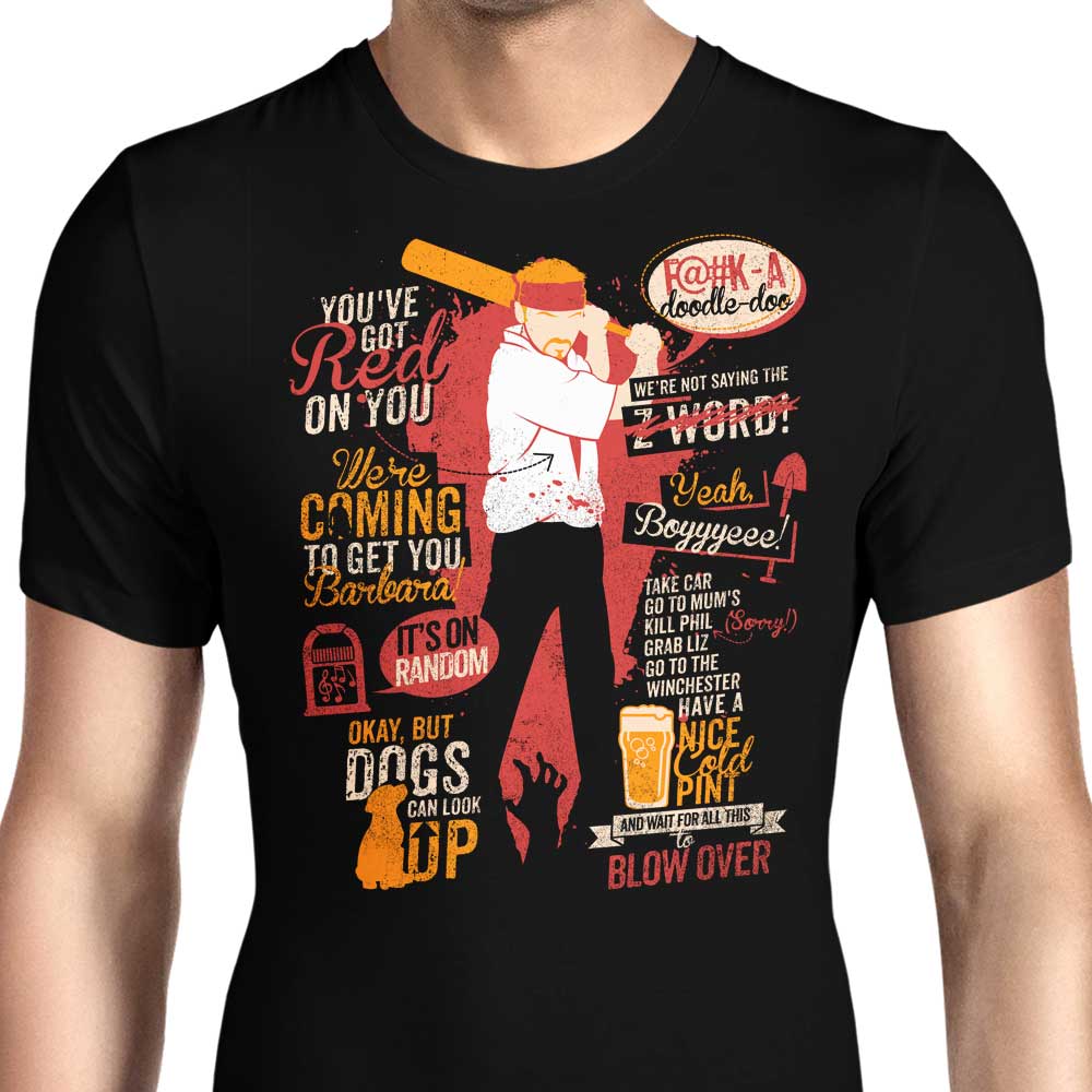 Shaun Quotes Men's Apparel - Adult & Kids T-Shirts, Sweatshirts & Hoodies apparel design preview 1