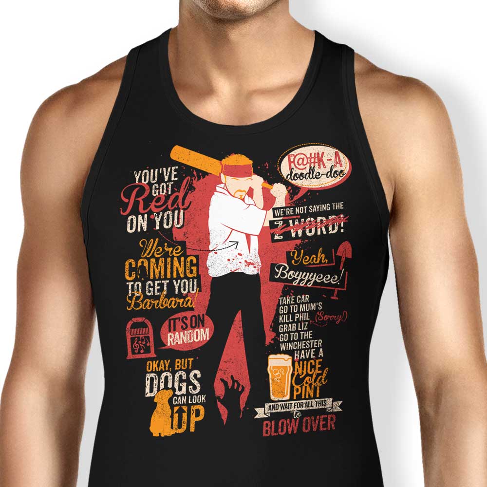 Shaun Quotes Tank Top - Adult & Kids T-Shirts, Sweatshirts & Hoodies apparel design preview 1
