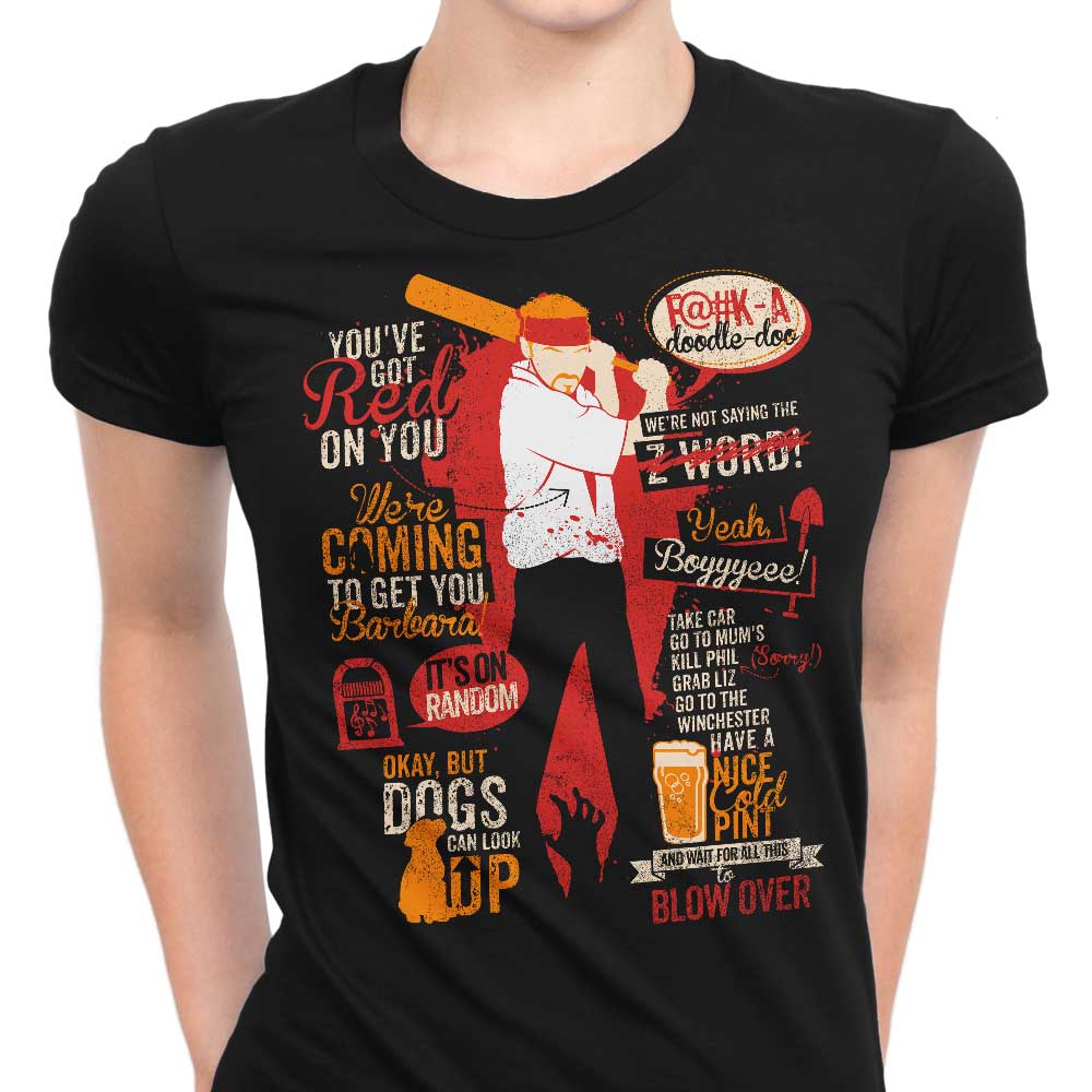 Shaun Quotes Women's Apparel - Adult & Kids T-Shirts, Sweatshirts & Hoodies apparel design preview 1