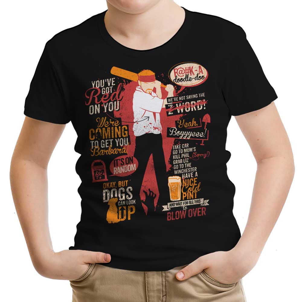 Shaun Quotes Youth Apparel - Adult & Kids T-Shirts, Sweatshirts & Hoodies apparel design preview 1