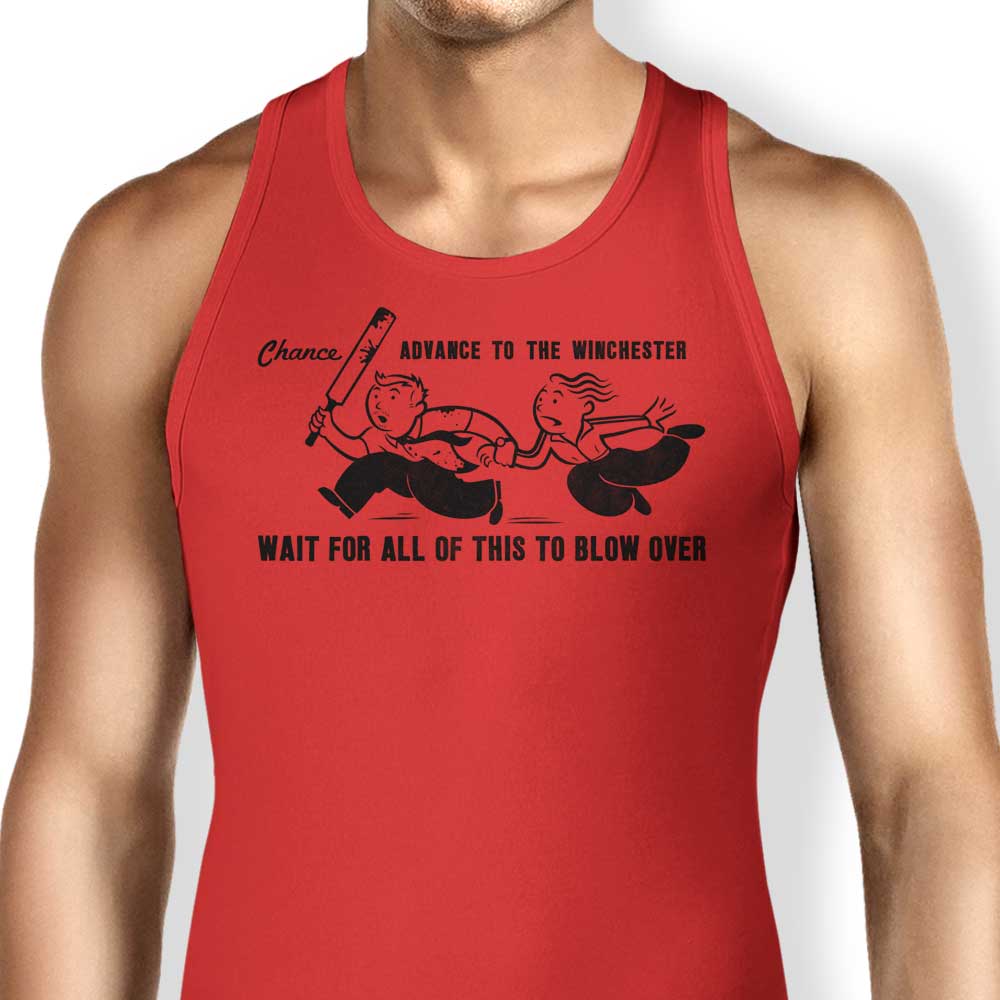 Shaun's Last Chance Tank Top - Adult & Kids T-Shirts, Sweatshirts & Hoodies apparel design preview 1