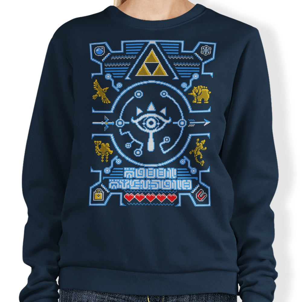Sheikah Sweater - Adult & Kids T-Shirts, Sweatshirts & Hoodies apparel design preview 1
