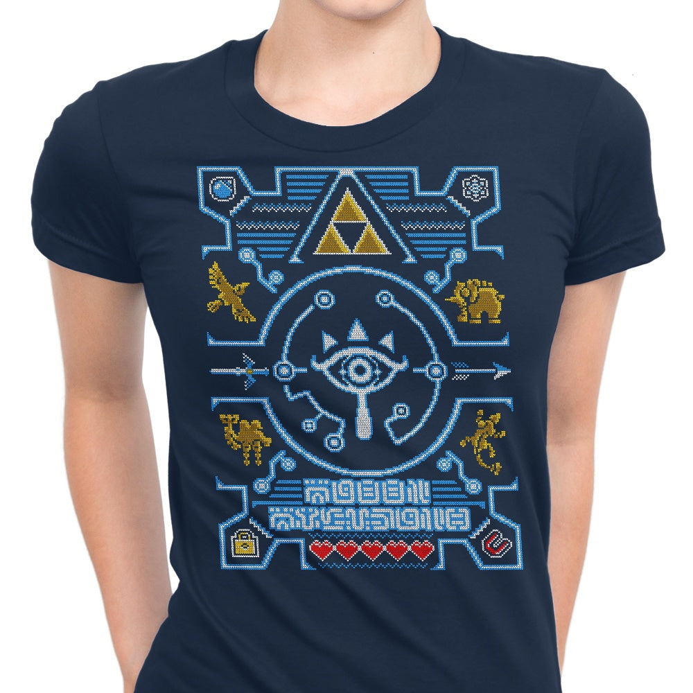 Sheikah Sweater Women's Apparel - Adult & Kids T-Shirts, Sweatshirts & Hoodies apparel design preview 1