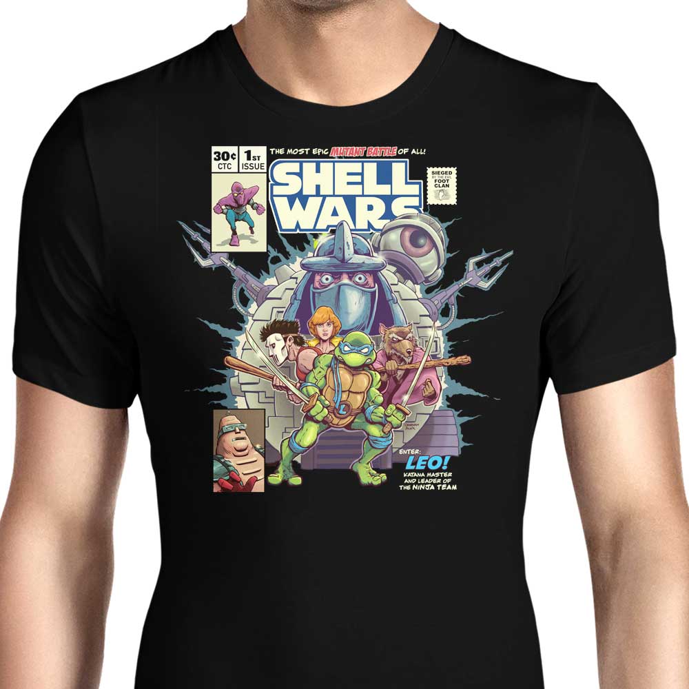 Shell Wars Men's Apparel - Adult & Kids T-Shirts, Sweatshirts & Hoodies apparel design preview 1