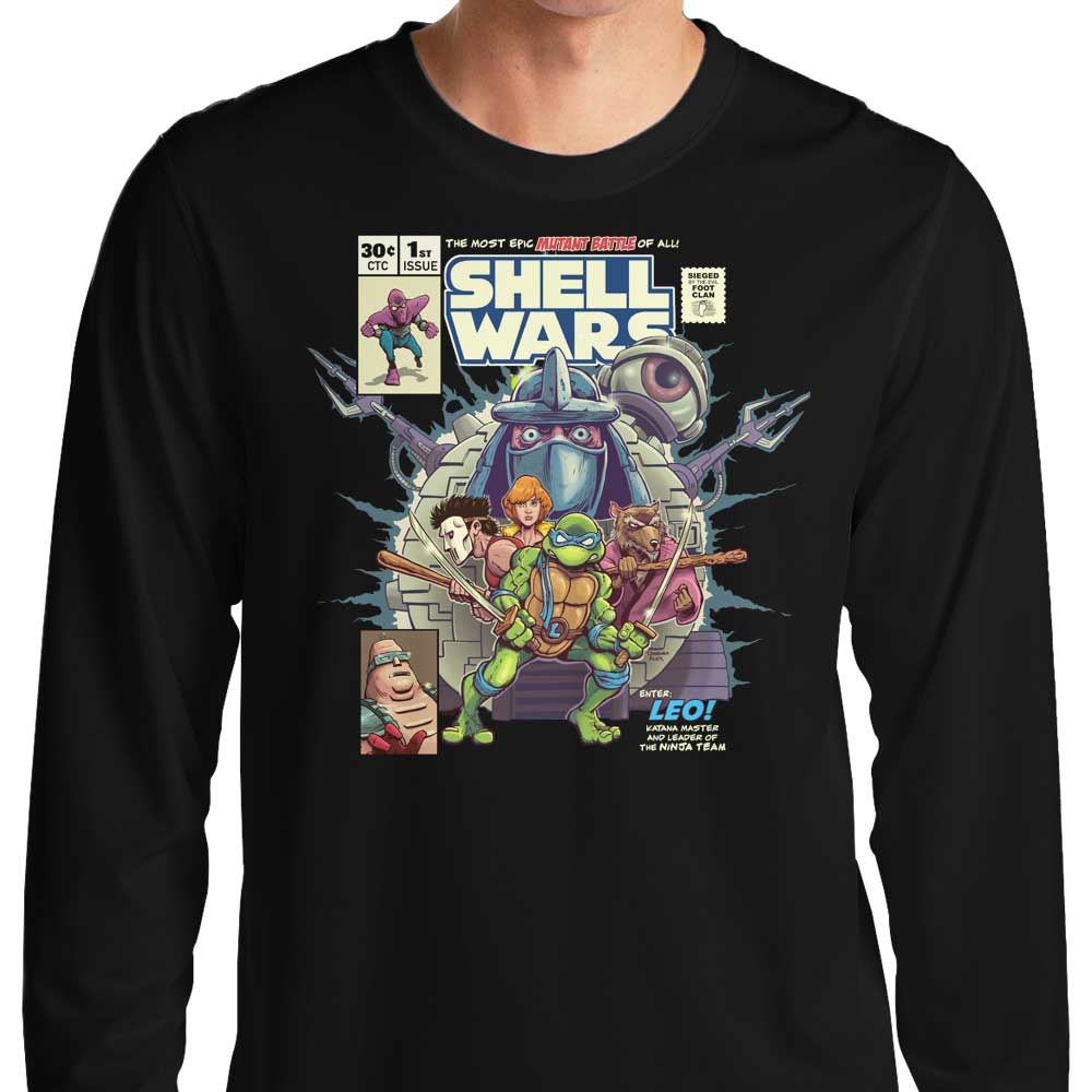 Shell Wars - Adult & Kids T-Shirts, Sweatshirts & Hoodies apparel design preview 1