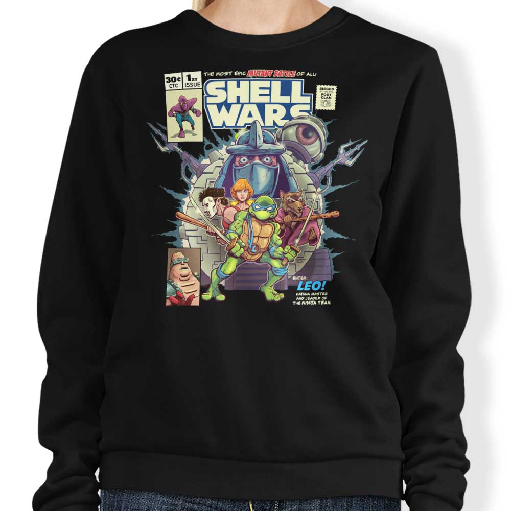 Shell Wars - Adult & Kids T-Shirts, Sweatshirts & Hoodies apparel design preview 1