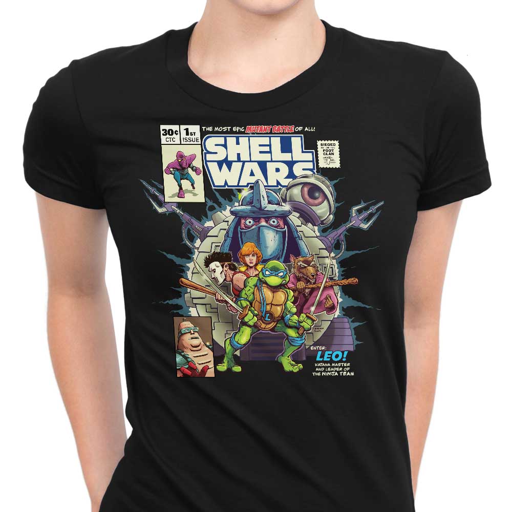 Shell Wars Women's Apparel - Adult & Kids T-Shirts, Sweatshirts & Hoodies apparel design preview 1