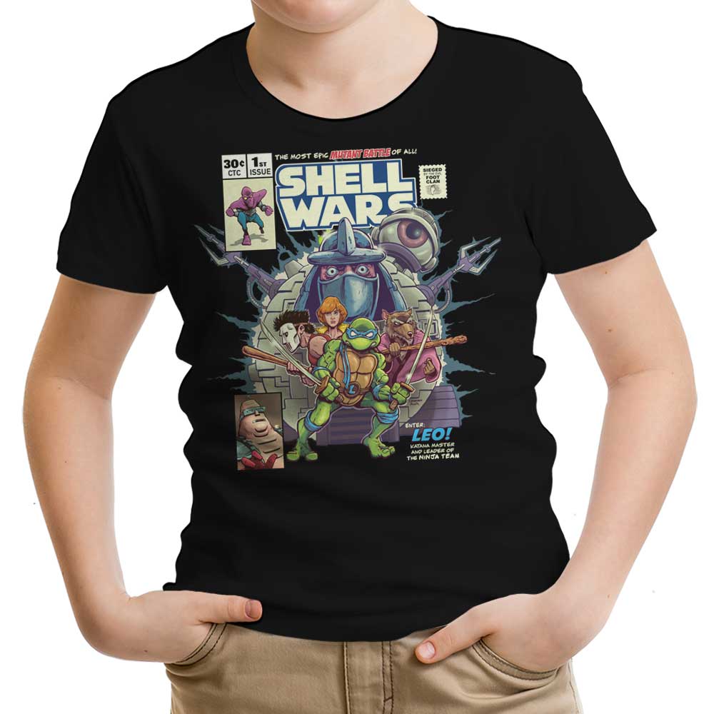 Shell Wars Youth Apparel - Adult & Kids T-Shirts, Sweatshirts & Hoodies apparel design preview 1
