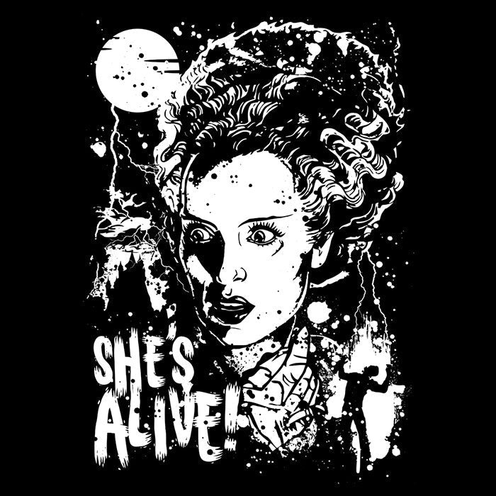 She's Alive Tank Top - Adult & Kids T-Shirts, Sweatshirts & Hoodies apparel design preview 2