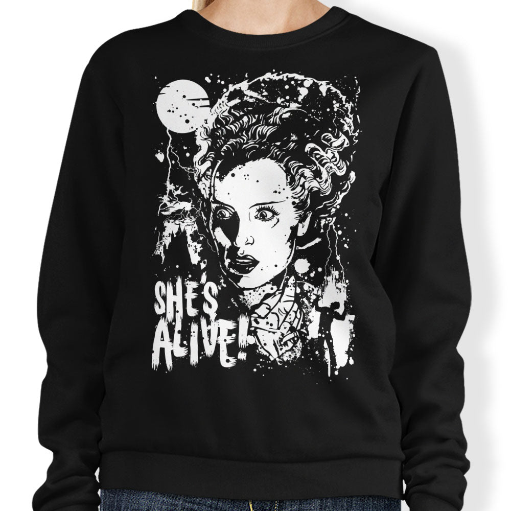 She's Alive - Adult & Kids T-Shirts, Sweatshirts & Hoodies apparel design preview 1