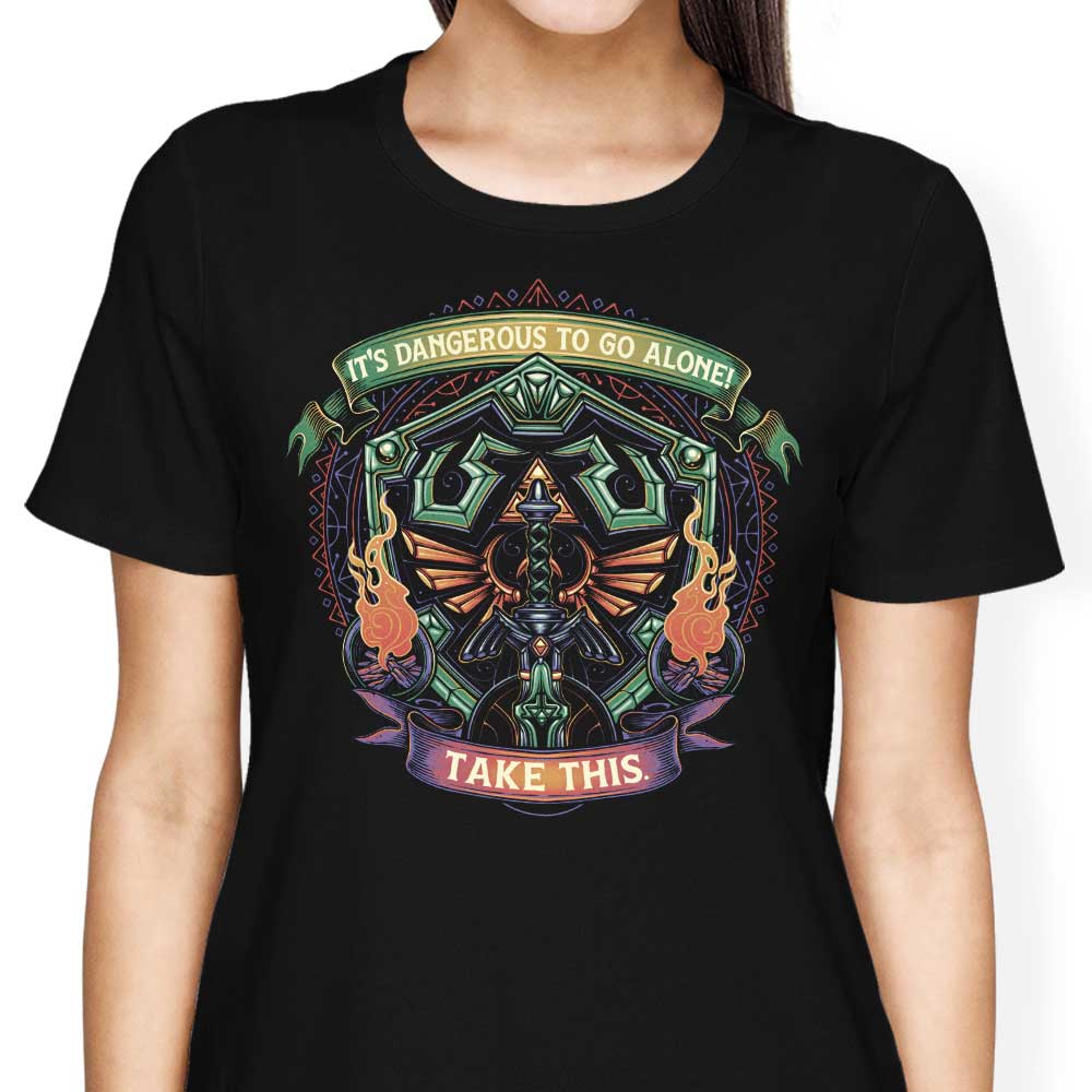 Shield and Sword Women's Apparel - Adult & Kids T-Shirts, Sweatshirts & Hoodies apparel design preview 1