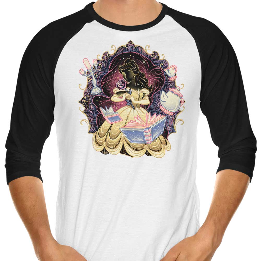 Shining Beauty 3/4 Sleeve Raglan - Adult & Kids T-Shirts, Sweatshirts & Hoodies apparel design preview 1